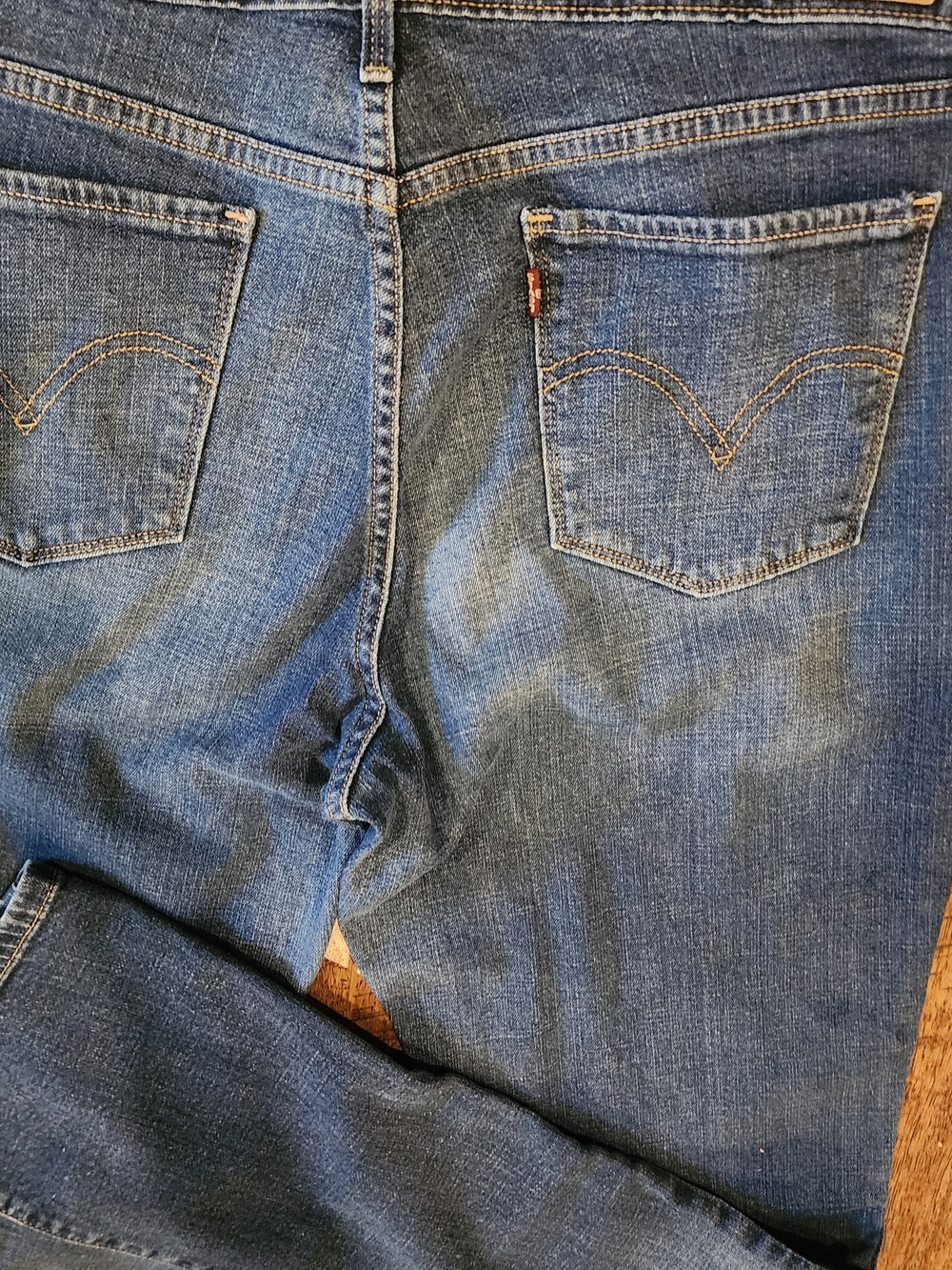 Levi's Womens Denim Jeans 515 Bootcut 32/34.